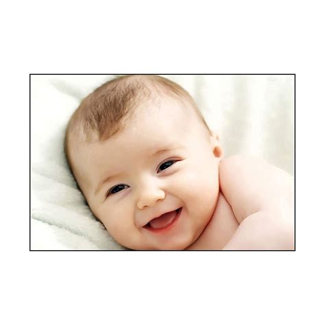 Cute Baby Poster For Home Wall Poster Paper Print 12 X18 Inch Design