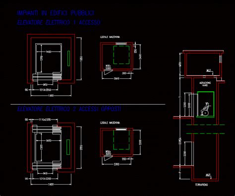 Elevator DWG Detail For AutoCAD Designs CAD