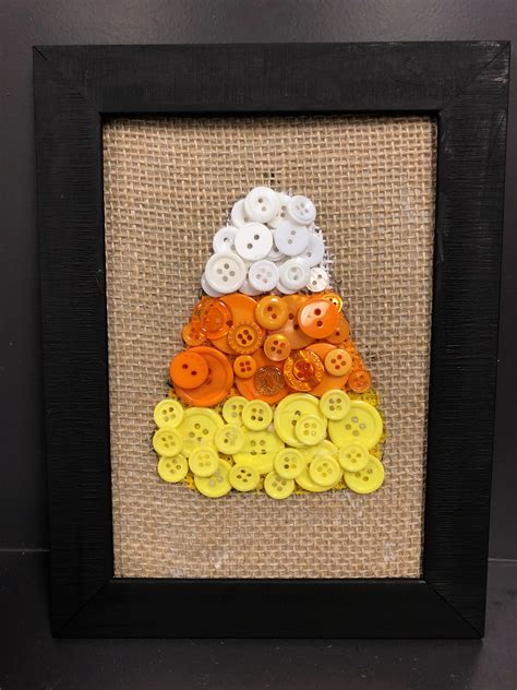 Make Your Own Candy Corn Button Art Fox River Valley Public Library