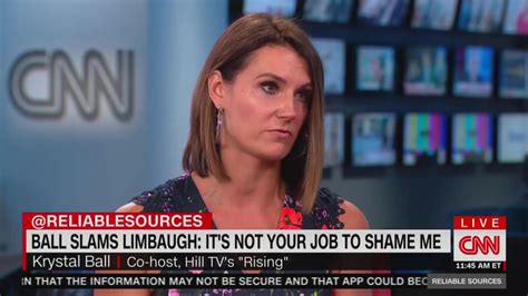 Krystal Ball ‘the Thought Has Occurred To Me On Suing Rush Limbaugh