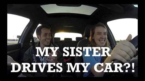 My Sister Learns To Drive Stick On My Vw Gti Youtube