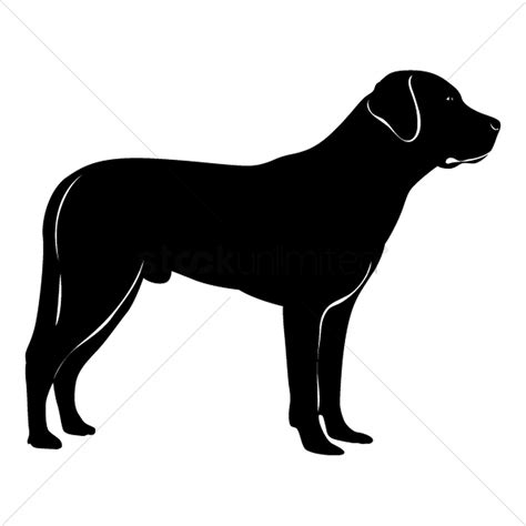 Free Silhouette Of Dog Vector Image 1501247 Stockunlimited