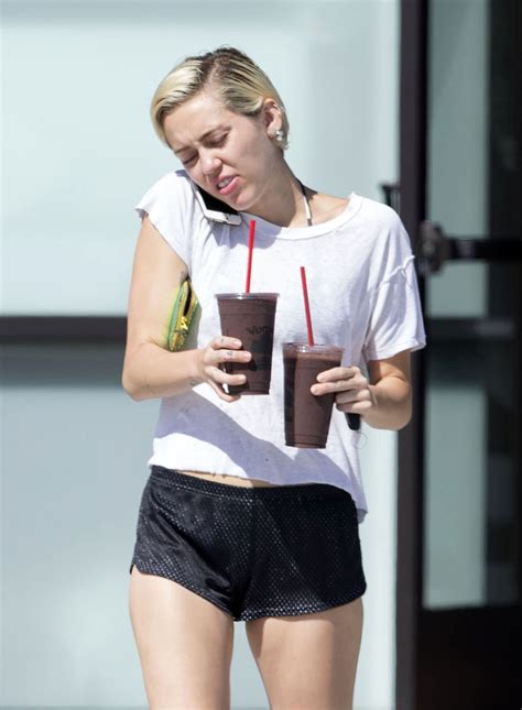 Miley Cyrus In Short Shorts 02 GotCeleb
