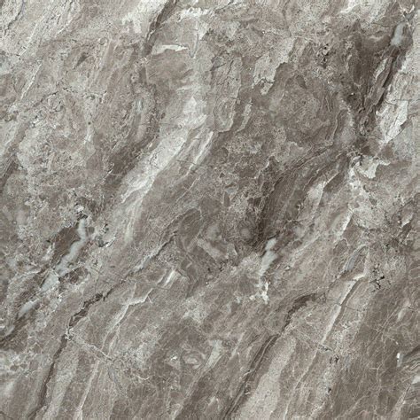 High Gloss Grey Ceramic Floor Tile With Stunning Marble Veined Patterns