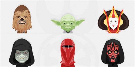 Free Set Of Star Wars Avatars Vol 2 Star Wars Star Wars Chewbacca