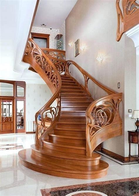 Unique Carved Wood Staircase Ideas An Exclusive Feature Of Interior