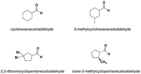 Nomenclature Of Aldehydes And Ketones Chemistry Libretexts