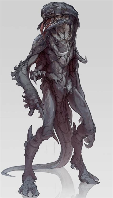 Inhabitant Of The Nameless City 2 Alien Concept Art Creature