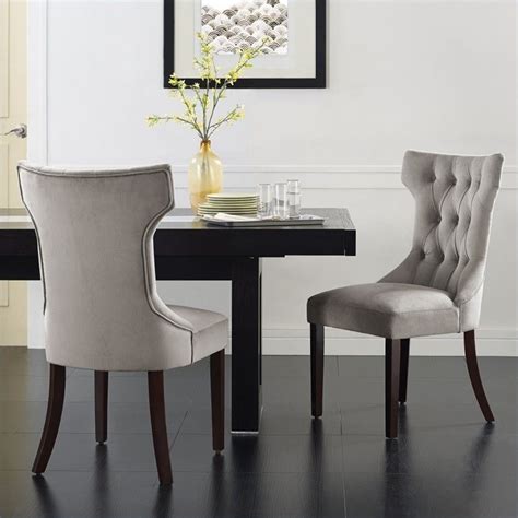 Shop over 420 top tufted dining room chairs and earn cash back all in one place. Tufted Dining Chair in Taupe (Set of 2) - DA6090-COC