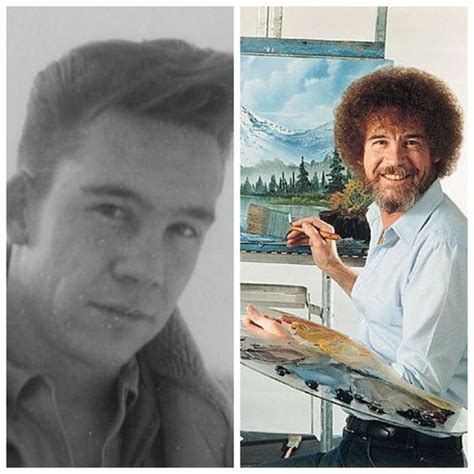 Painter Bob Ross Was In The Air Force For 20 Years Retiring As A