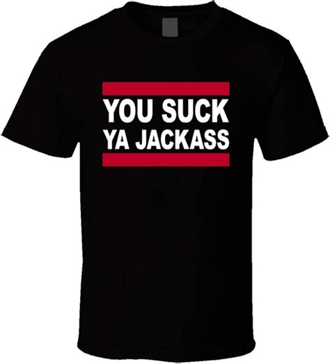 You Suck Ya Jackass Funny Happy Gilmore Quote Movie Golf T