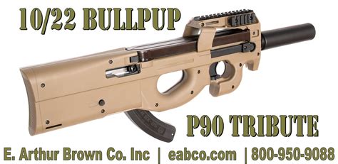 Ruger 1022 Bullpup Stock Military Grade Polymer Fn P90 Style