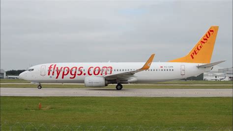 Cheap fares with pegasus airlines! Pegasus Airlines | 737-82R | TC-CPK | 23L Departure At ...