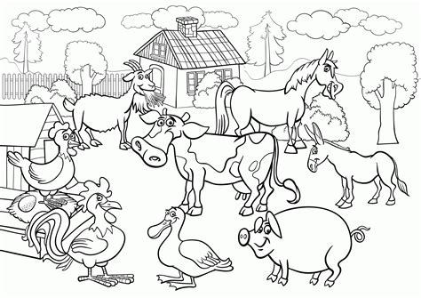 Old Macdonald Had A Farm Coloring Pages Coloring Home