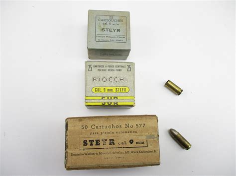 Military Assorted 9mm Steyr Ammo