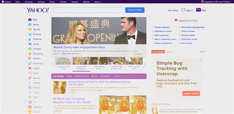 Yahoo Unveils Its Latest Redesign Webdesigner Depot Webdesigner Depot