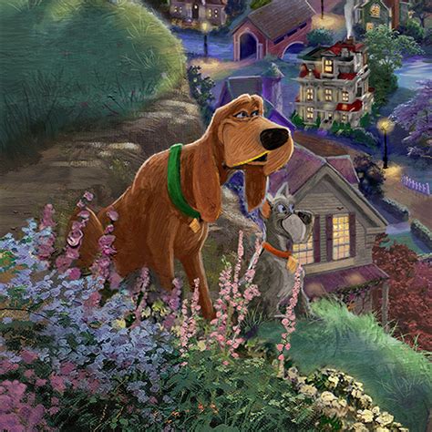 Disney Lady And The Tramp Falling In Love Limited
