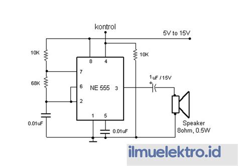 15 Contoh Rangkaian Elektronika Sederhana Arti Jenis And Cara