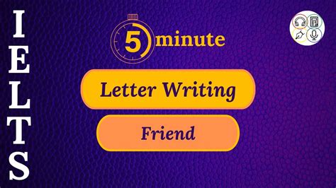 Quick Ielts Band 9 Letter Writing Friend Youtube