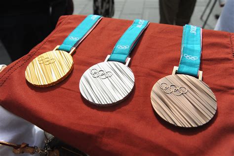 Winter Olympics Heres How Much Gold Are In The Medals