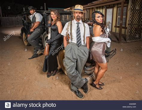 Gangsters Guns High Resolution Stock Photography And Images Alamy