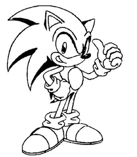 Dibujos De Sonic Para Colorear Dibujos Para Colorear Coloreartvcom