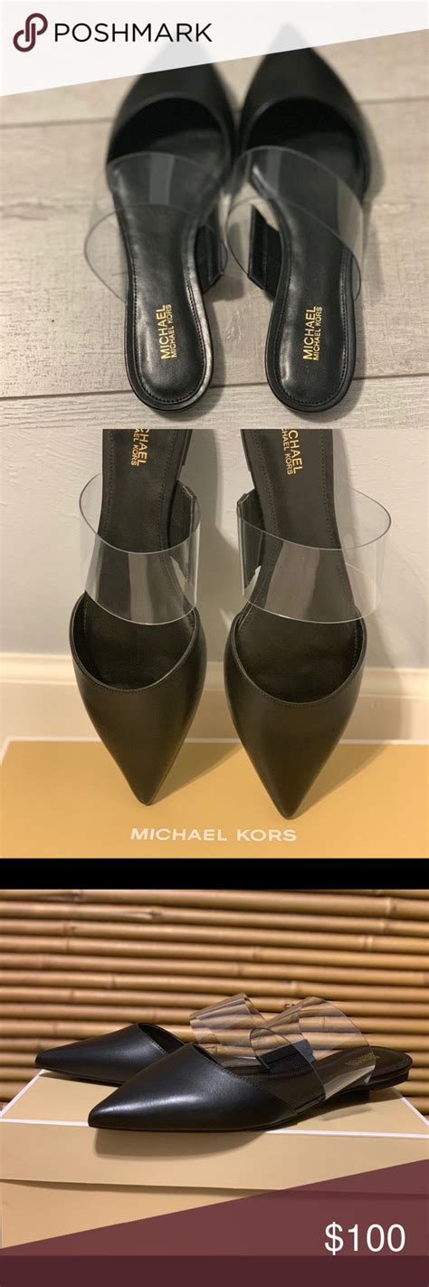 Michael Kors Leather Mules Size 8 Brand New Leather Mules Michael