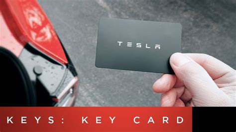 Tesla Model 3 Tutorial Keys Key Card Youtube
