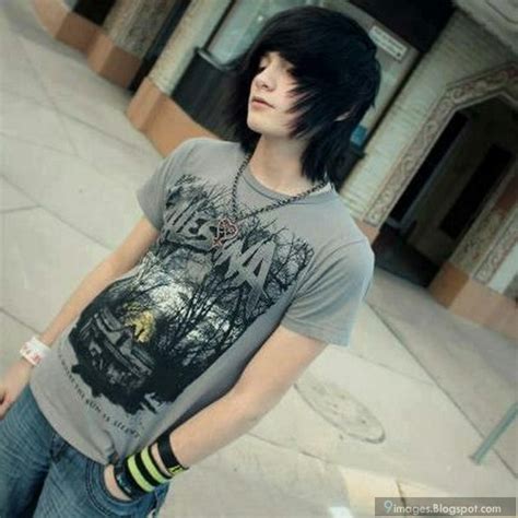 Cute Emo Boy Hairstyle Fashionable