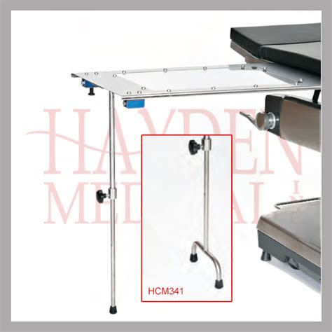 Under Pad Mount Arm And Hand Surgery Table Hayden Medical Inc