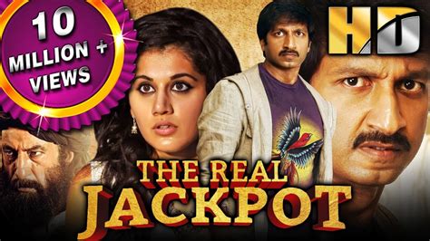 The Real Jackpot Hd Gopichand And Taapsee Pannu Blockbuster Hindi