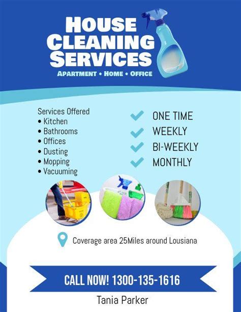 House Cleaning Flyers Templates Free House Cleaning Services Flyer Poster Template Cleaning