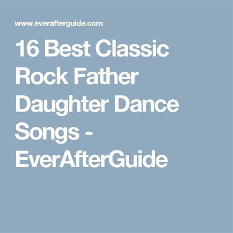 Best Classic Rock Music For The Father And Babe Dance Father Babe Dance Songs Father