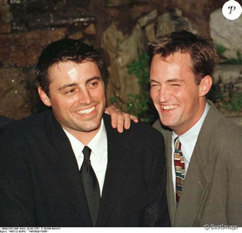 Matt Leblanc Matthew Perry Matthew Perry Et Matt Leblanc Dans L