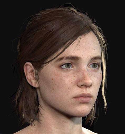 Ellie Tlou 2 The Last Of Us Portrait Ellie