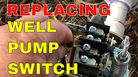 How to adjust a pressure switch video. REPLACING A WELL PUMP PRESSURE SWITCH - YouTube