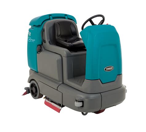 T12 Compact Battery Ride On Floor Scrubber Tennant Company