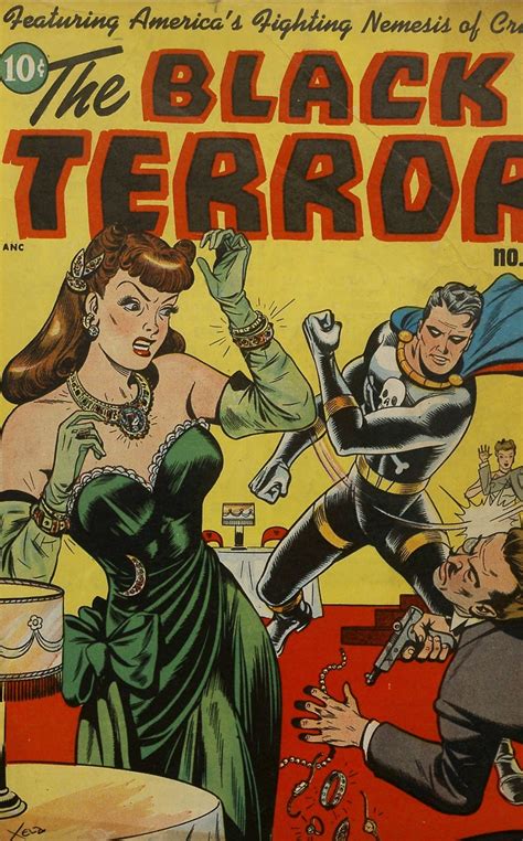 The Black Terror 1 27 Complete Run Rare Comic Vintage Comic Etsy