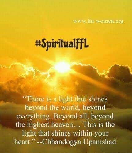 There Is A Light That Shines Beyond The World Beyond Everything