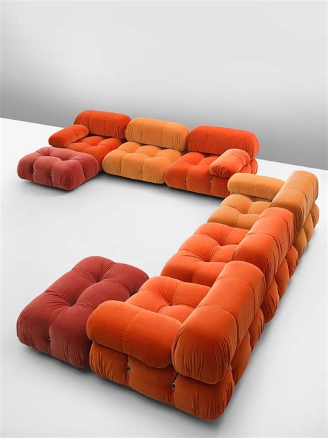 His work ranged from urban planning and architecture to furniture and product design. Customizable Mario Bellini 'Camaleonda' Sofa in Tri-Tone ...