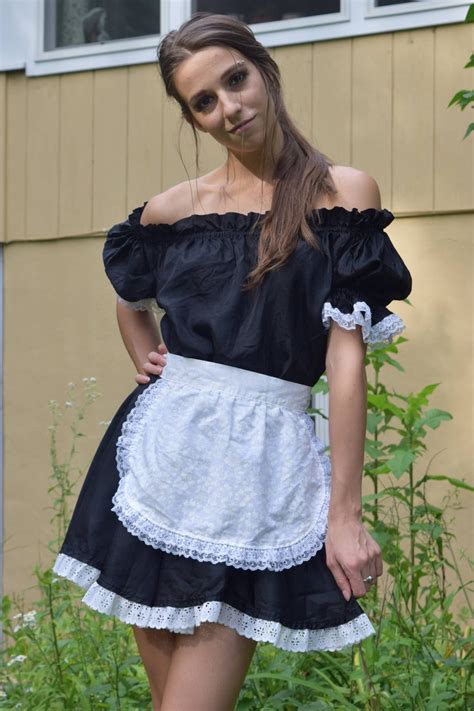 Jan 07, 2013 · as it would also make a great halloween costume, 'french maid' or even a child's victorian maid outfit i thought it would be worth writing a post incase you wanted to have a go too. French maid costume perfect ladies' halloween costume | Etsy