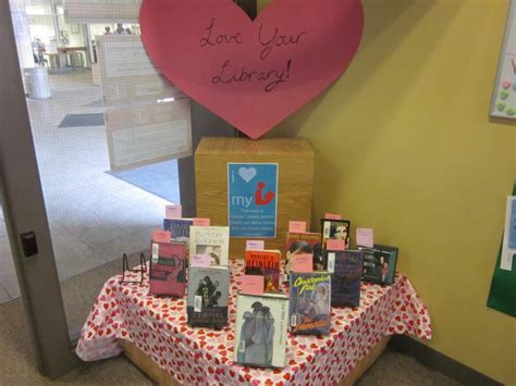 February Is Library Lovers Month So We Decided To Put Up A Display In