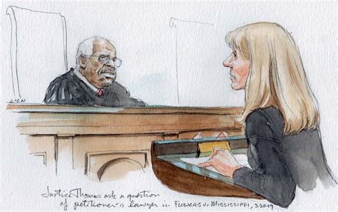 justice thomas has made the new oral argument format a winner laura strashny