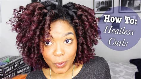 Awesome Heatless Curl Method Using Curl Formers To Create Amazing Curls