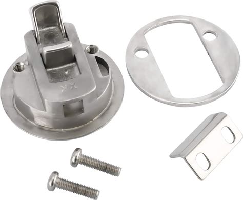 Stainless Steel Flush Mounted Pull Hatch Latch Non Locking Style
