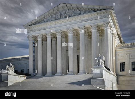 Us Supreme Court Buildings Neoclassical Architecture Highlights The