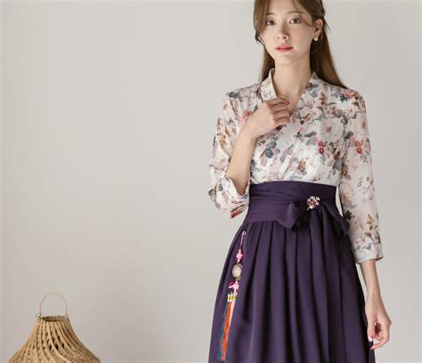 Beautiful Modern Hanbok Dress Korean Modern Hanbok Hanbok Etsy
