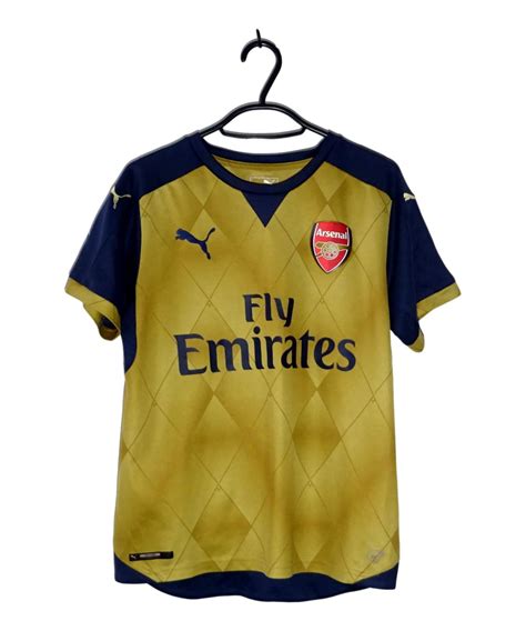 2015 16 Arsenal Away Shirt Sanchez Xlb The Kitman Football Shirts