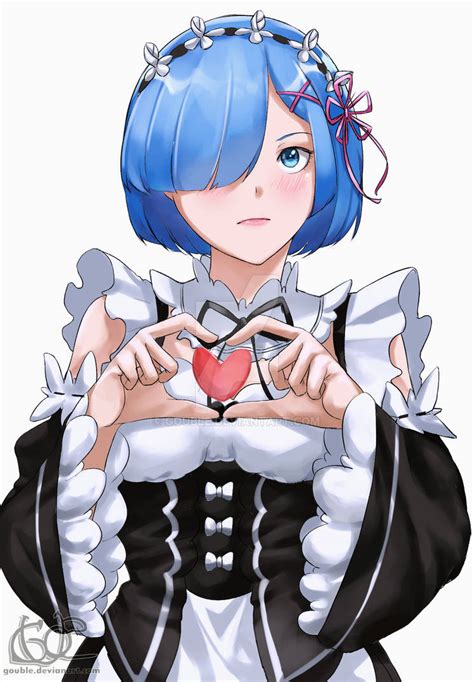 Rem By Gouble On Deviantart