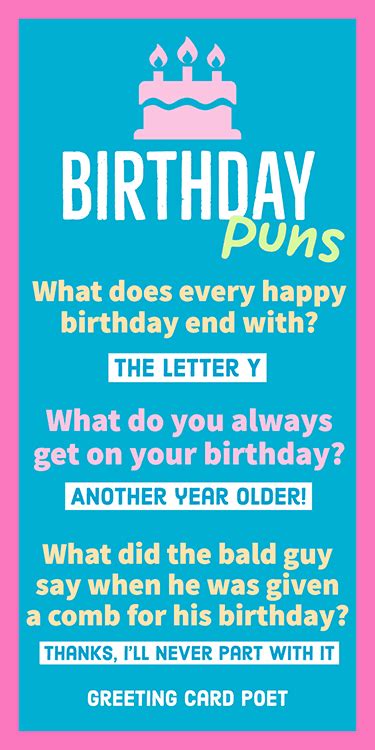 Birthday Puns and Memes That Take the Cake | Greeting Card Poet